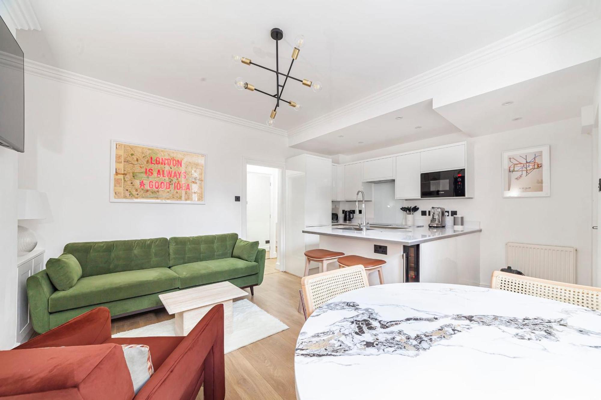 Appartamento Chic Chelsea Retreat In A Victorian Building Londra
